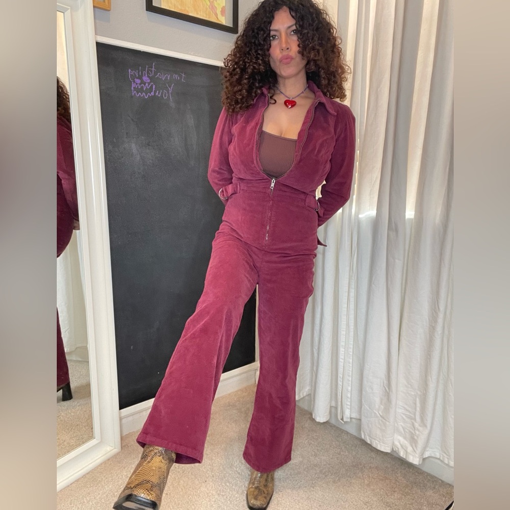 Free People corduroy jumpsuit Size 4